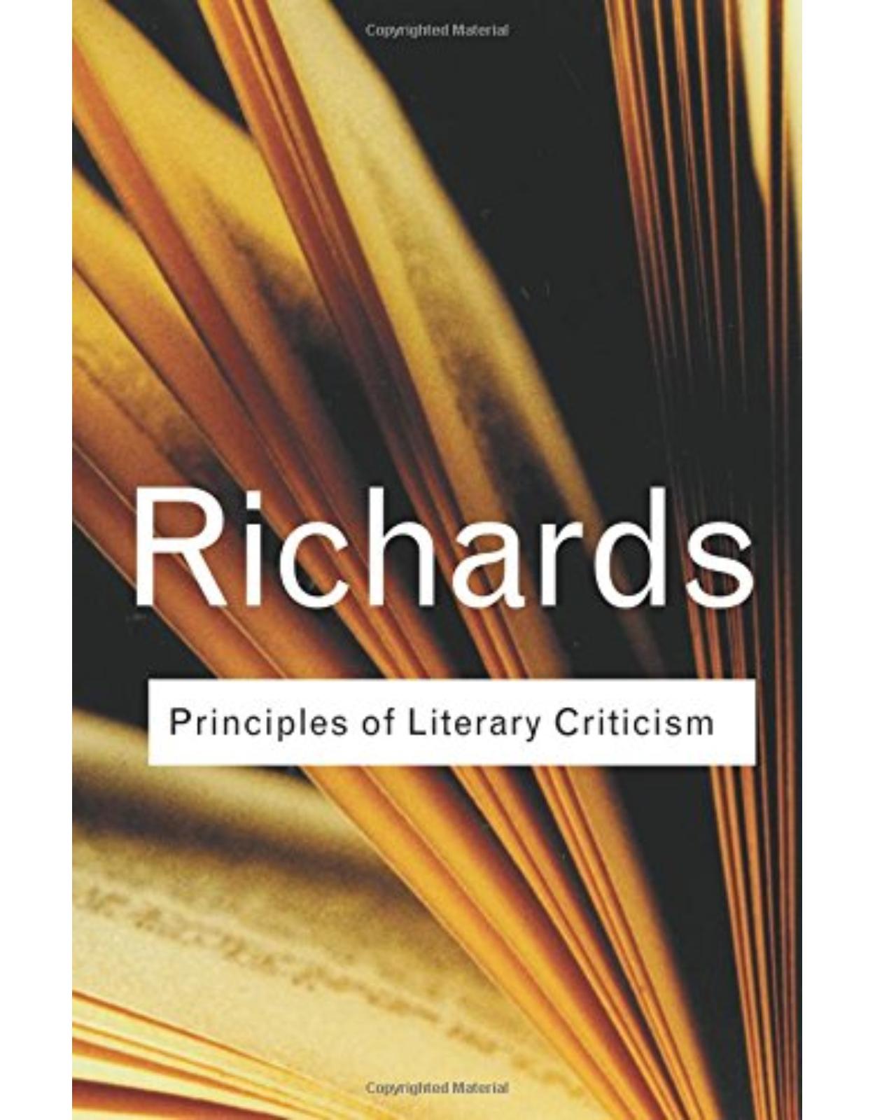 Principles of Literary Criticism