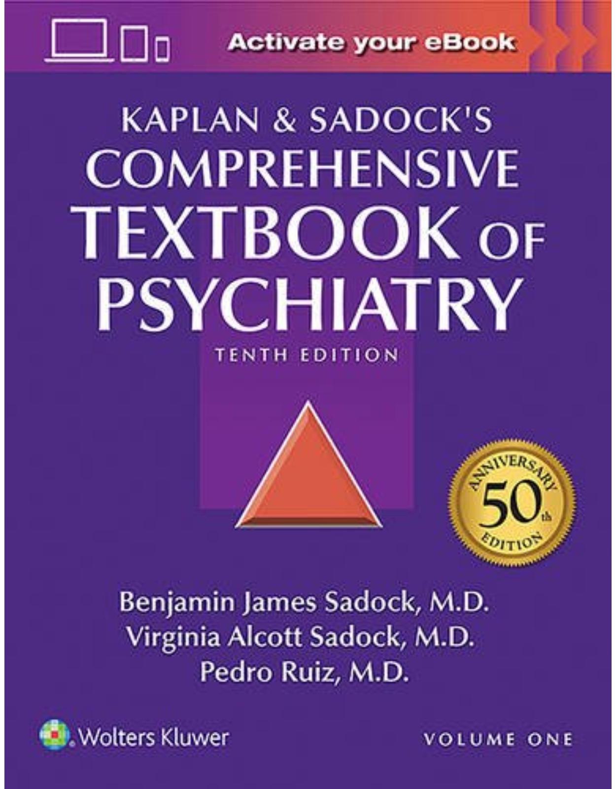 Kaplan and Sadock’s Comprehensive Textbook of Psychiatry