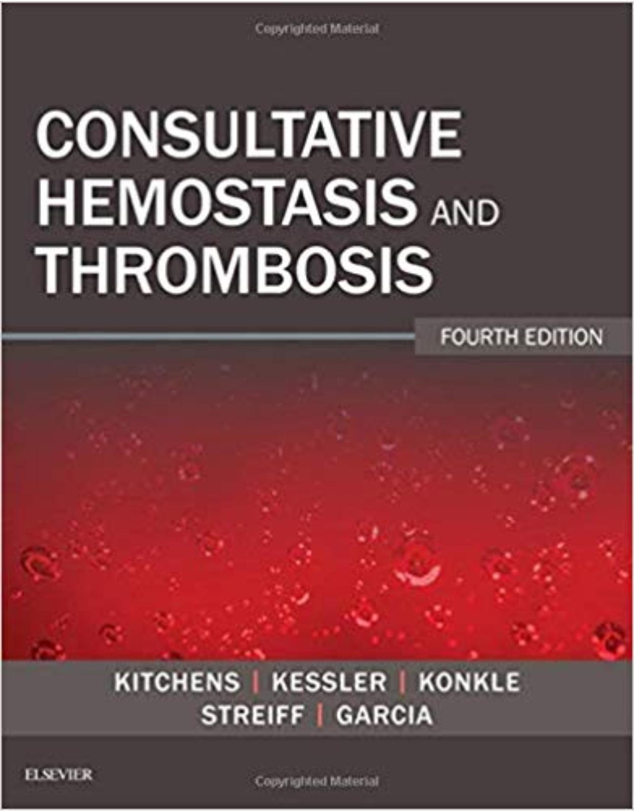 Consultative Hemostasis and Thrombosis, 4e