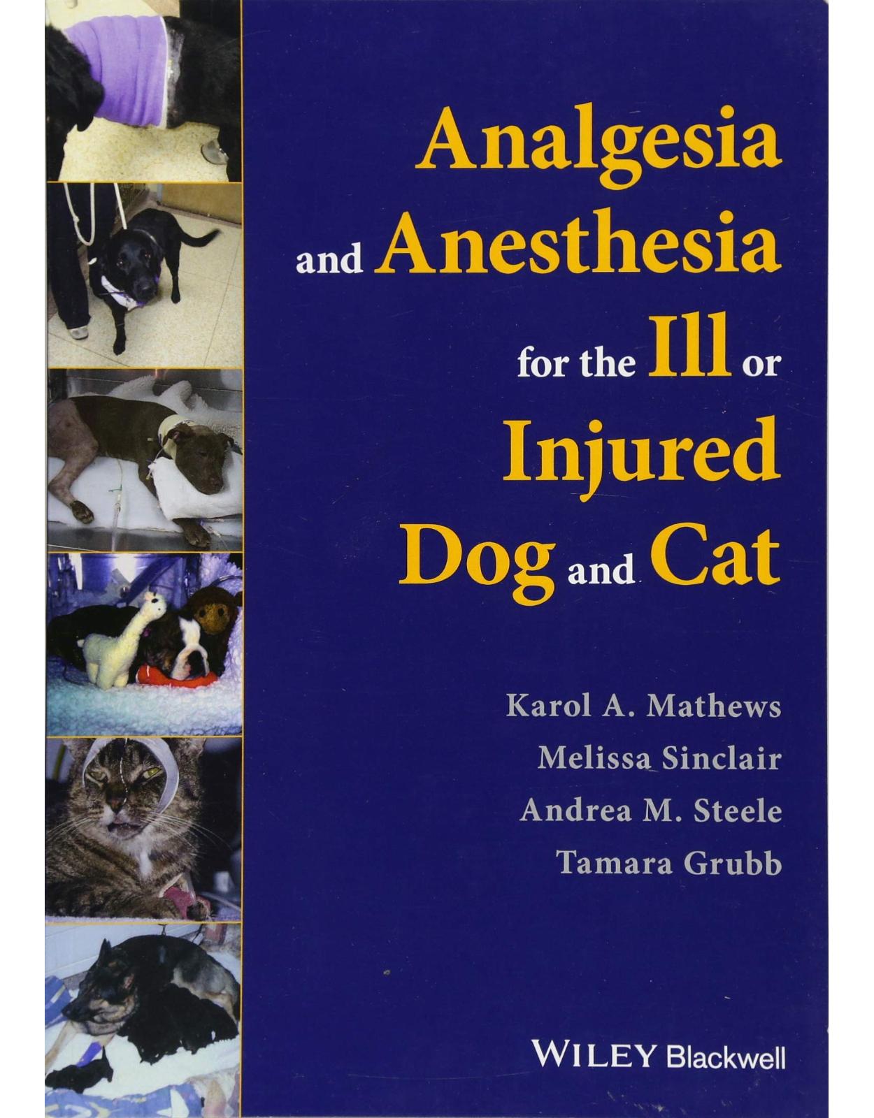 Analgesia and Anesthesia for the Ill or Injured Dog and Cat