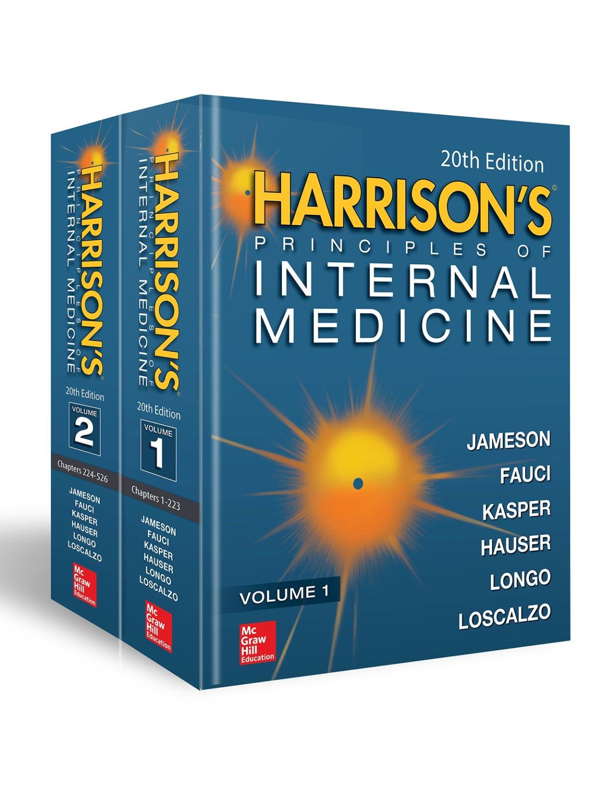 Harrison’s Principles of Internal Medicine, Twentieth Edition (Vol.1 & Vol.2)