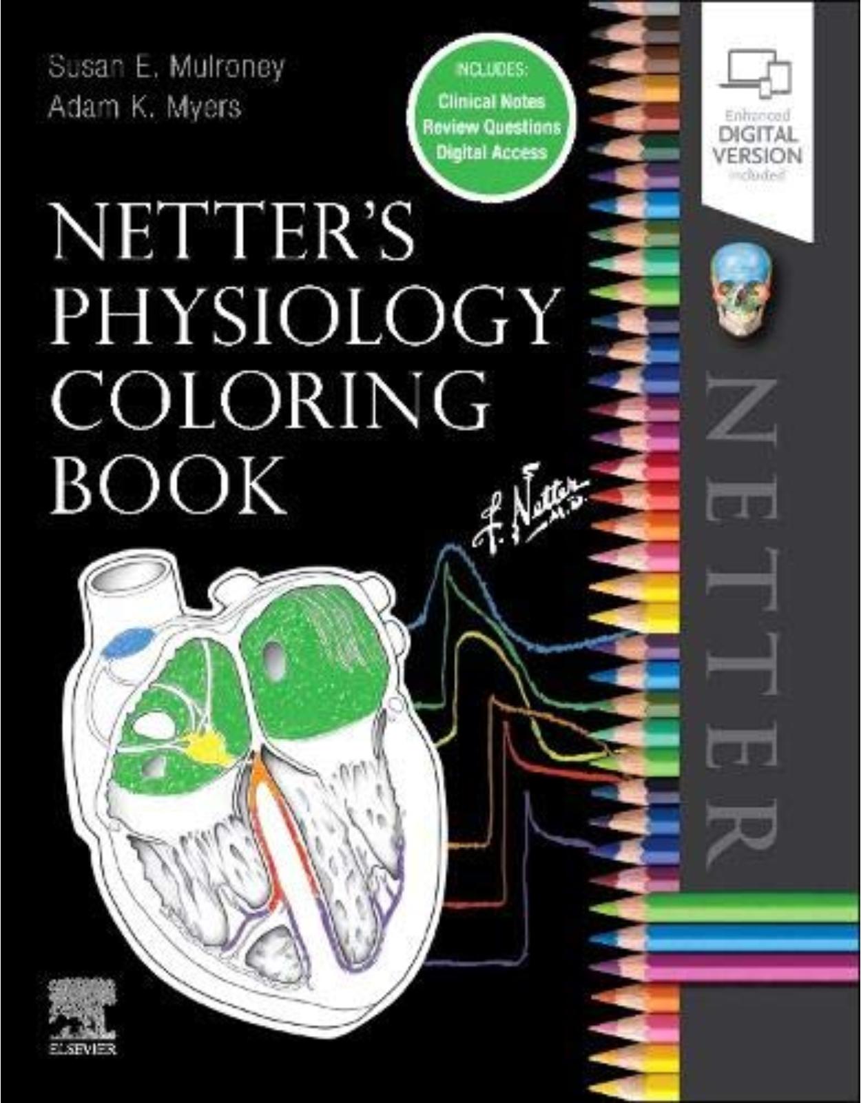 Netter's Physiology Coloring Book 