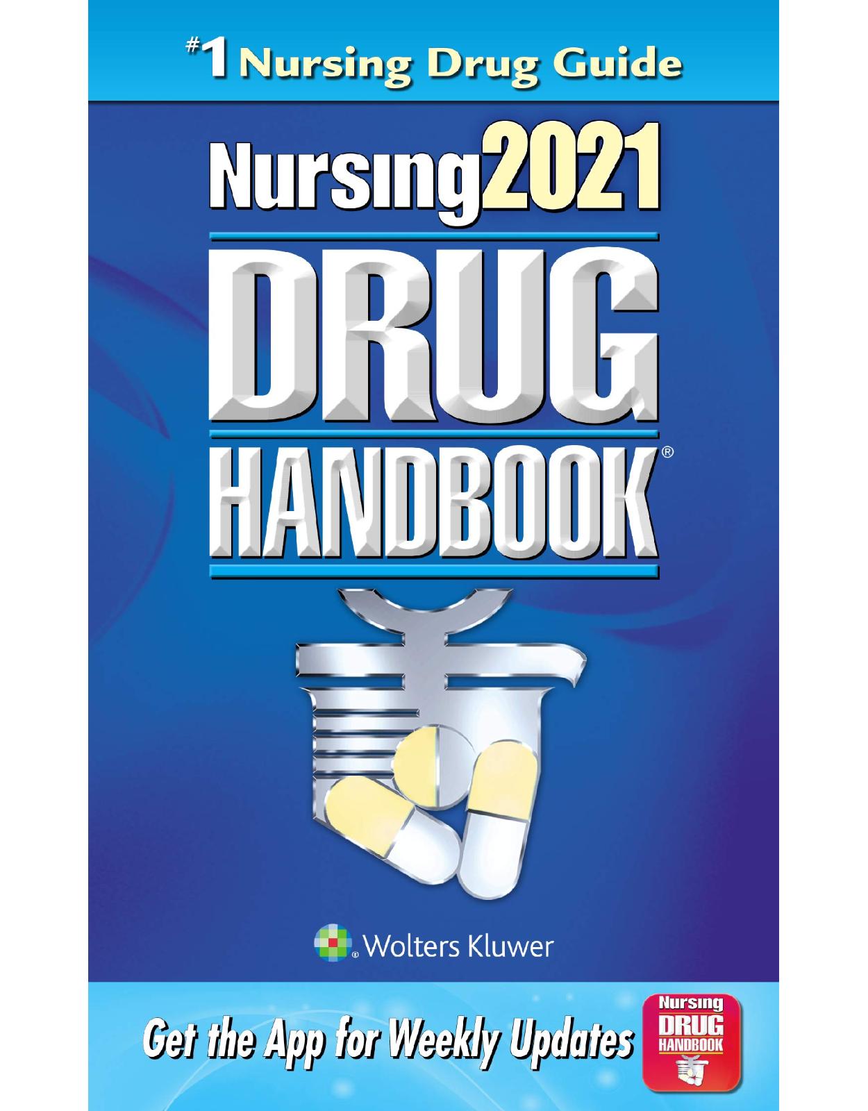 Nursing2021 Drug Handbook (Nursing Drug Handbook) 
