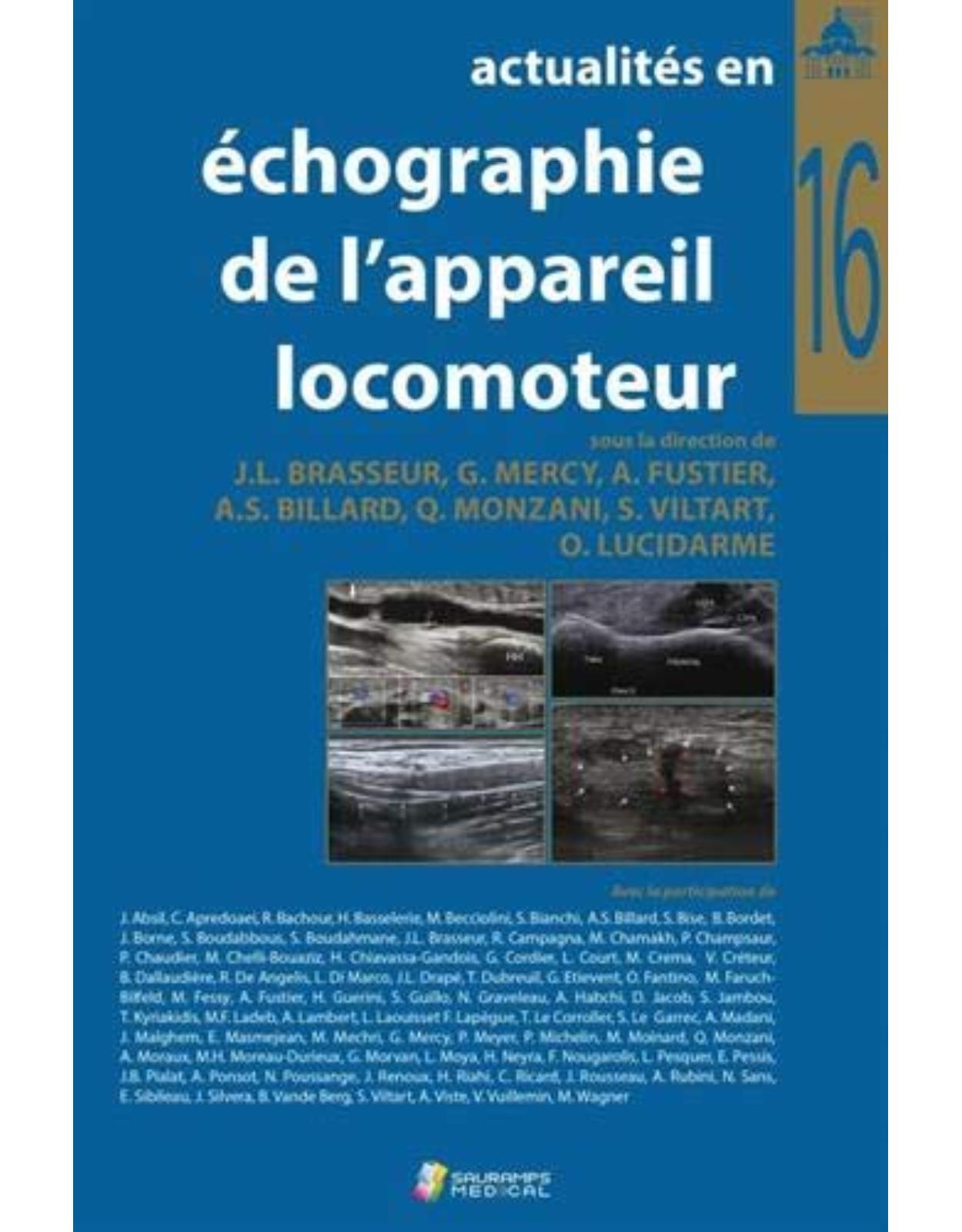 ACTUALITES EN ECHOGRAPHIE DE L'APPAREIL LOCOMOTEUR T16