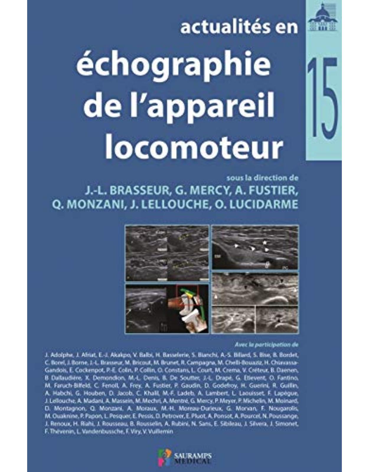 ACTUALITES EN ECHOGRAPHIE DE L'APPAREIL LOCOMOTEUR T15