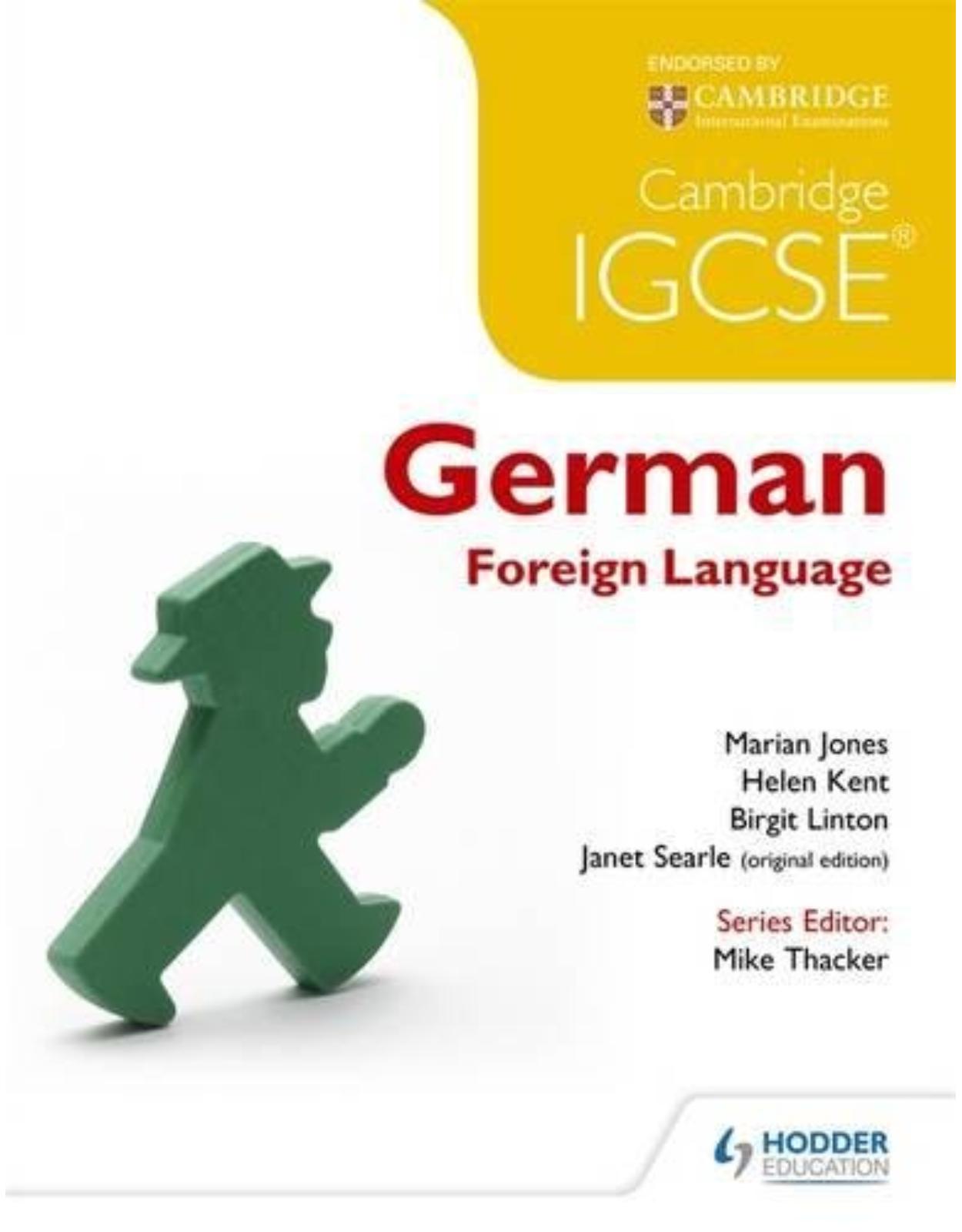 Cambridge IGCSE® German Foreign Language