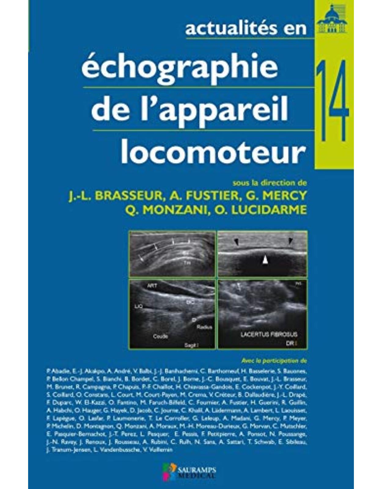 ACTUALITES EN ECHOGRAPHIE DE L'APPAREIL LOCOMOTEUR T14