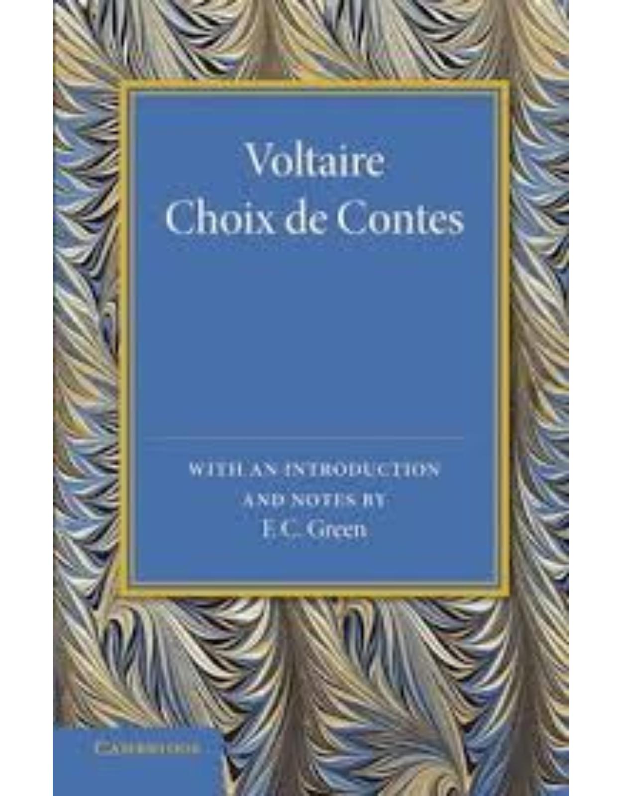 Voltaire: Choix de Contes