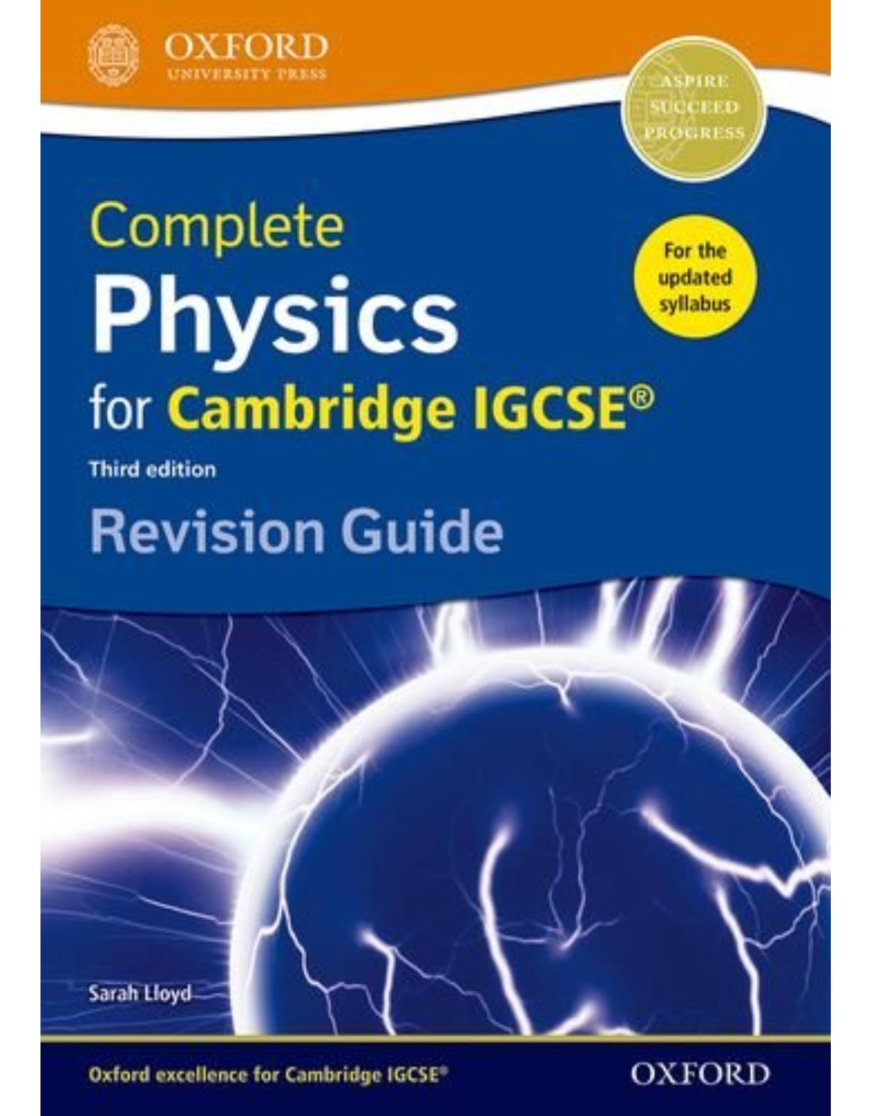 Complete Physics for Cambridge IGCSE ® Revision Guide (Igcse Revision Guides) 