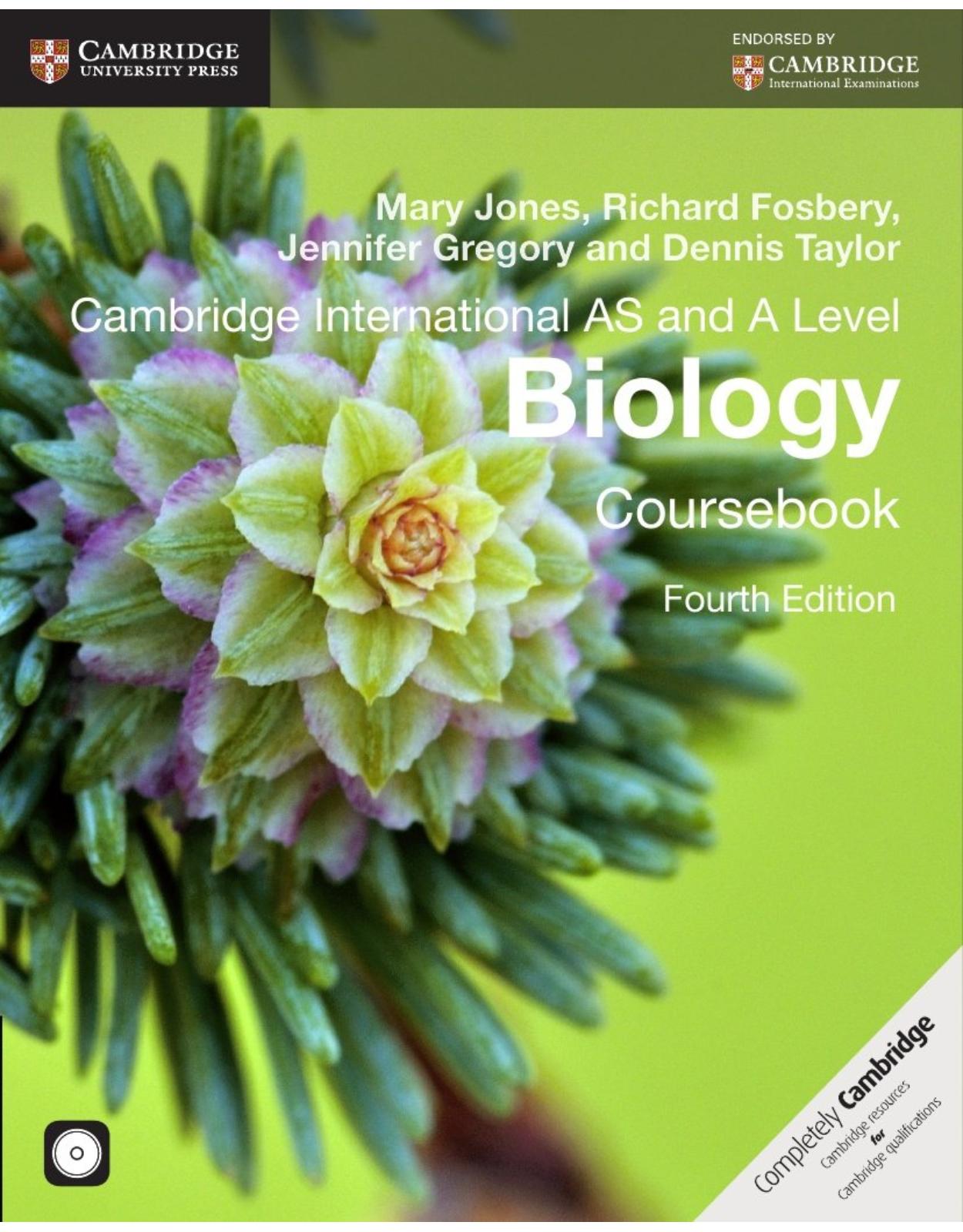 Cambridge International AS and A Level Biology Coursebook with CD-ROM (Cambridge International Examinations) 