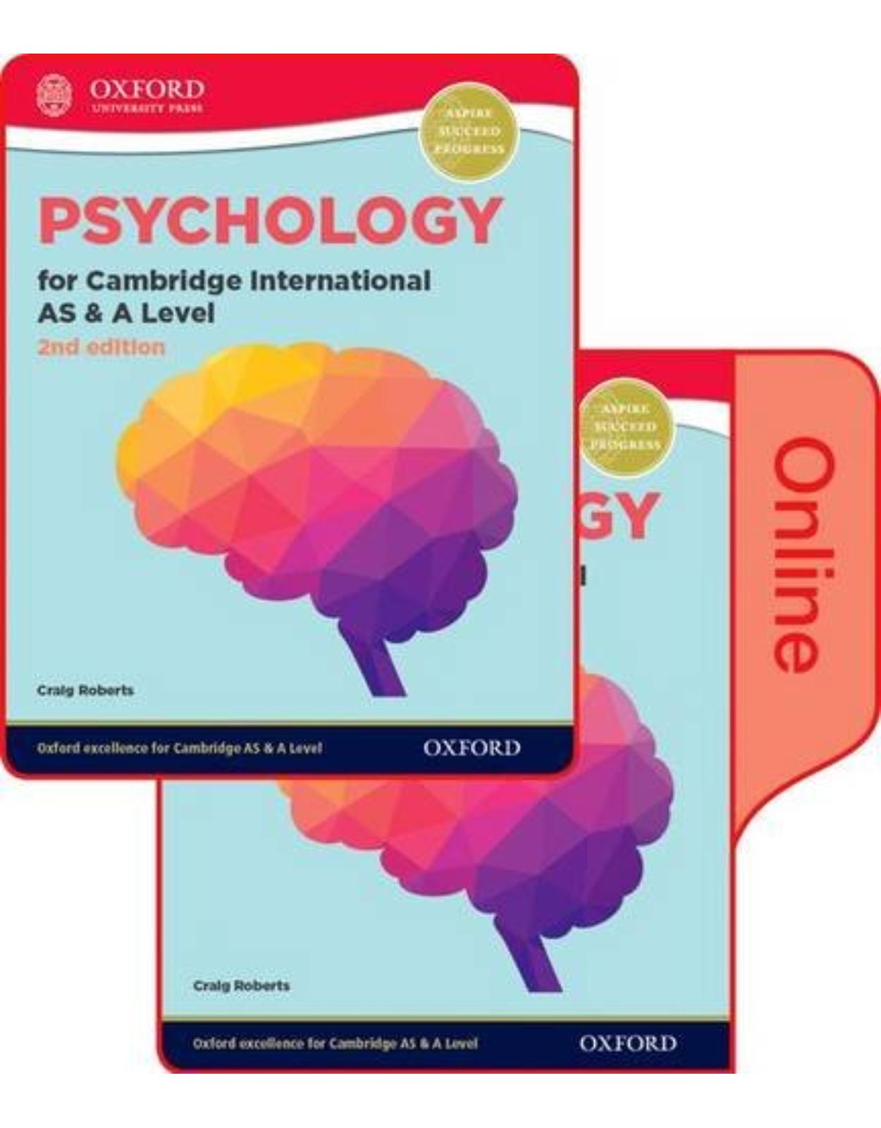 Psychology for Cambridge International AS and A Level (9990 syllabus): Print and Online Student Book Pack