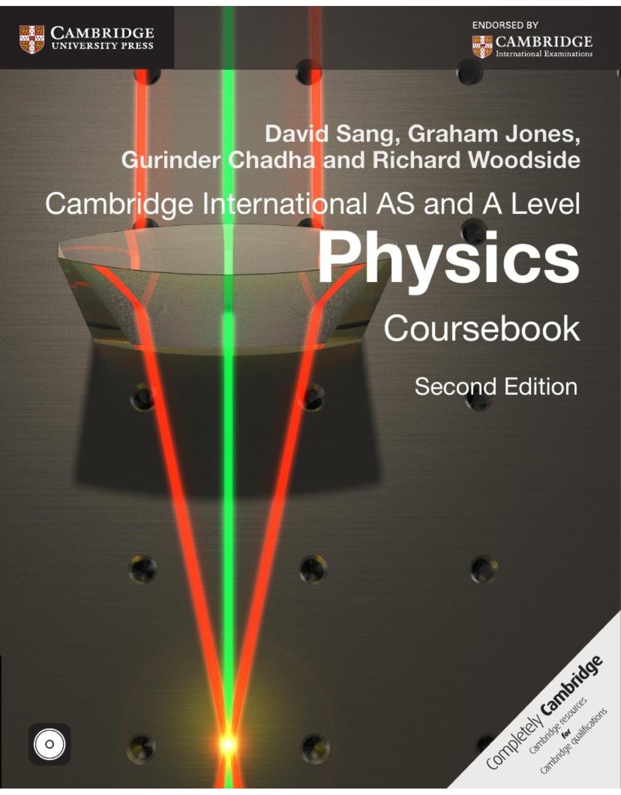 Cambridge International AS and A Level Physics Coursebook with CD-ROM (Cambridge International Examinations) 