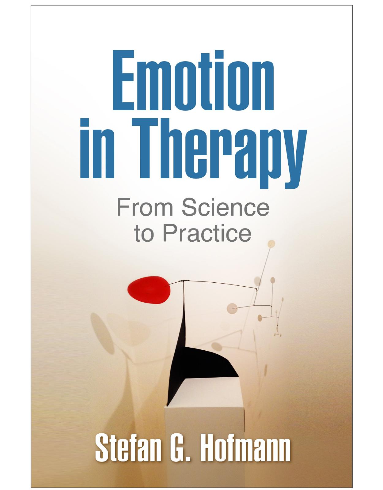 Emotion in Therapy