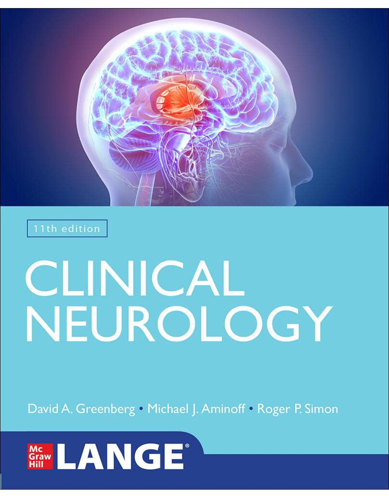 Lange Clinical Neurology, 11th Edition 
