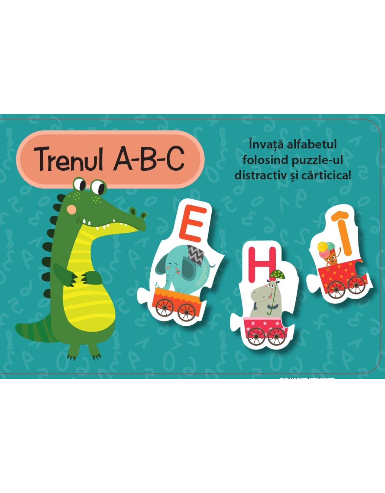 TRENUL A-B-C (Set carte + puzzle)