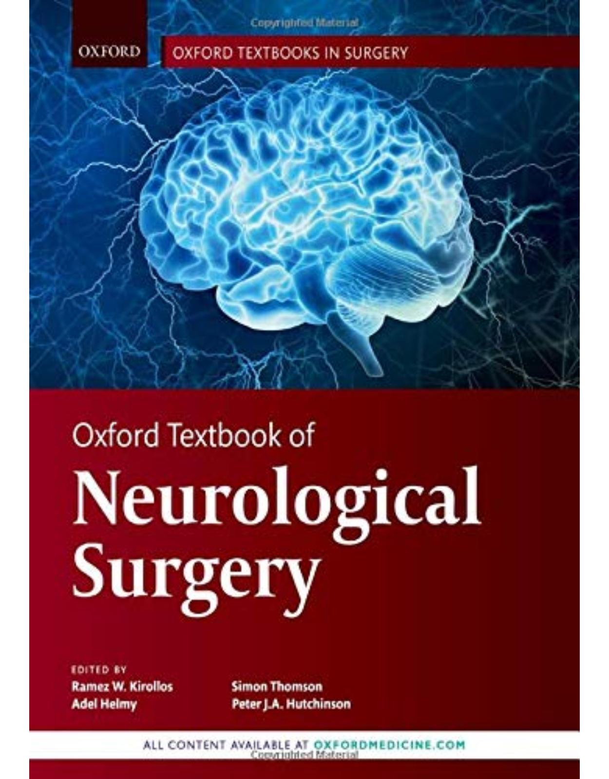 Oxford Textbook of Neurological Surgery