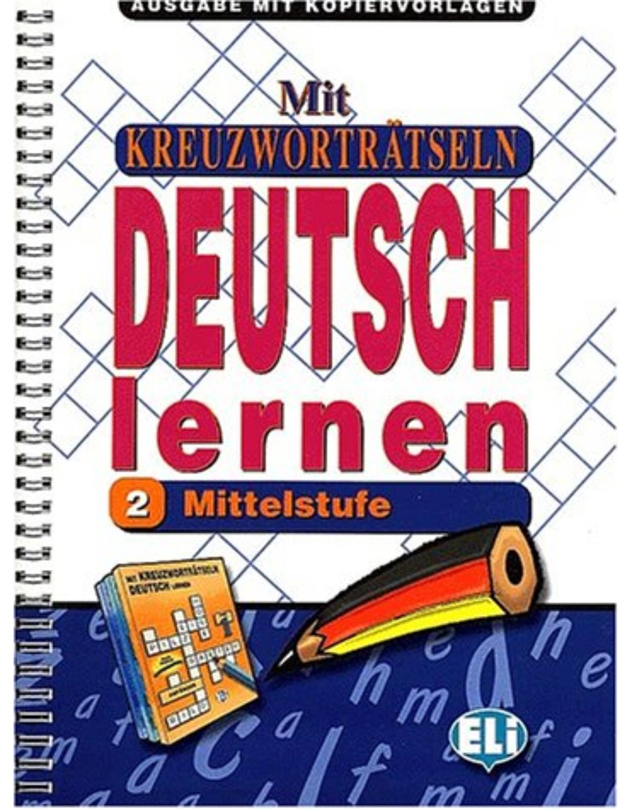 MIT Kreuzwortratseln Deutsch Lernen: Photocopiables - Volume 2