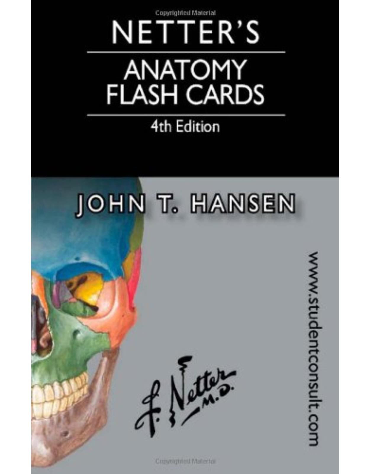 Netter's Anatomy Flash Cards: with Online Student Consult Access, 4e
