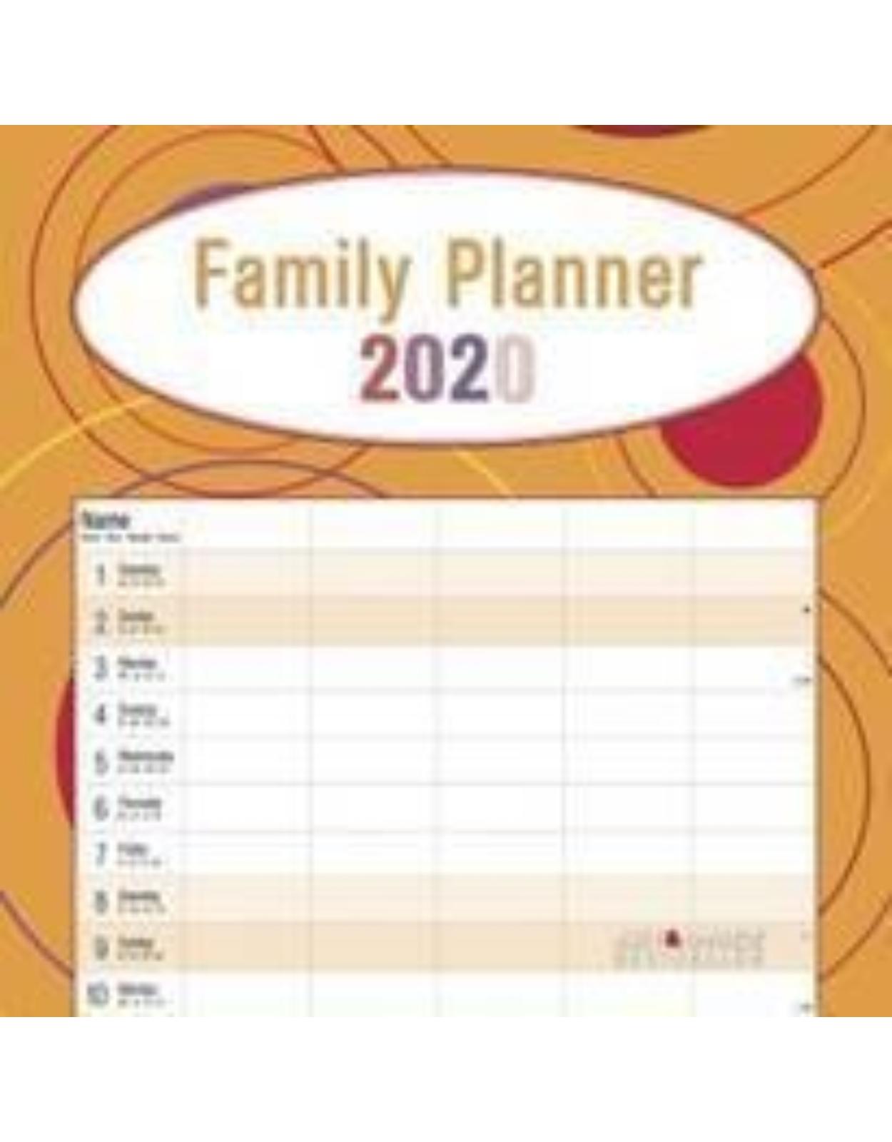 Family Planner 2020 A&I