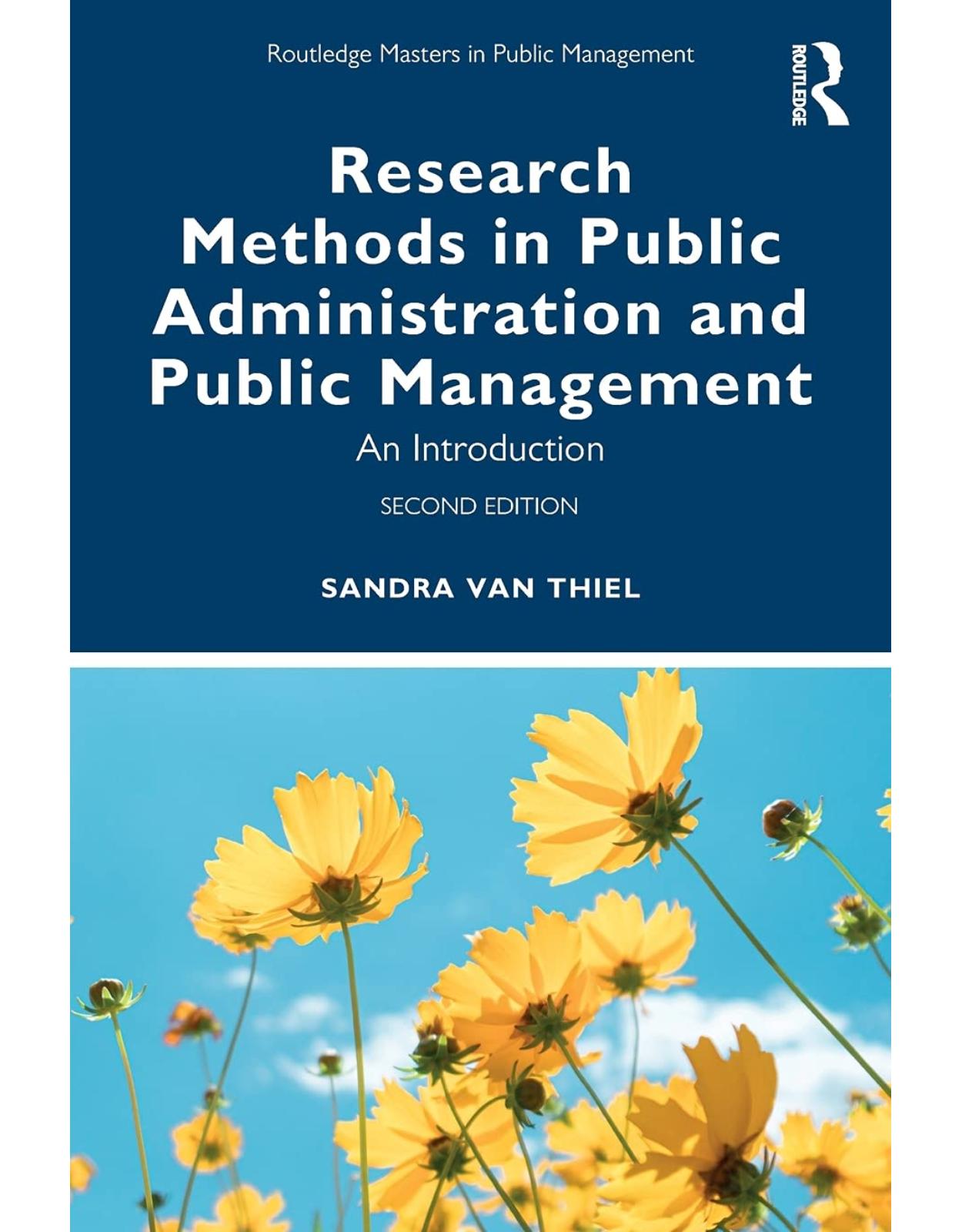 Research Methods in Public Administration and Public Management: An Introduction (Routledge Masters in Public Management) 