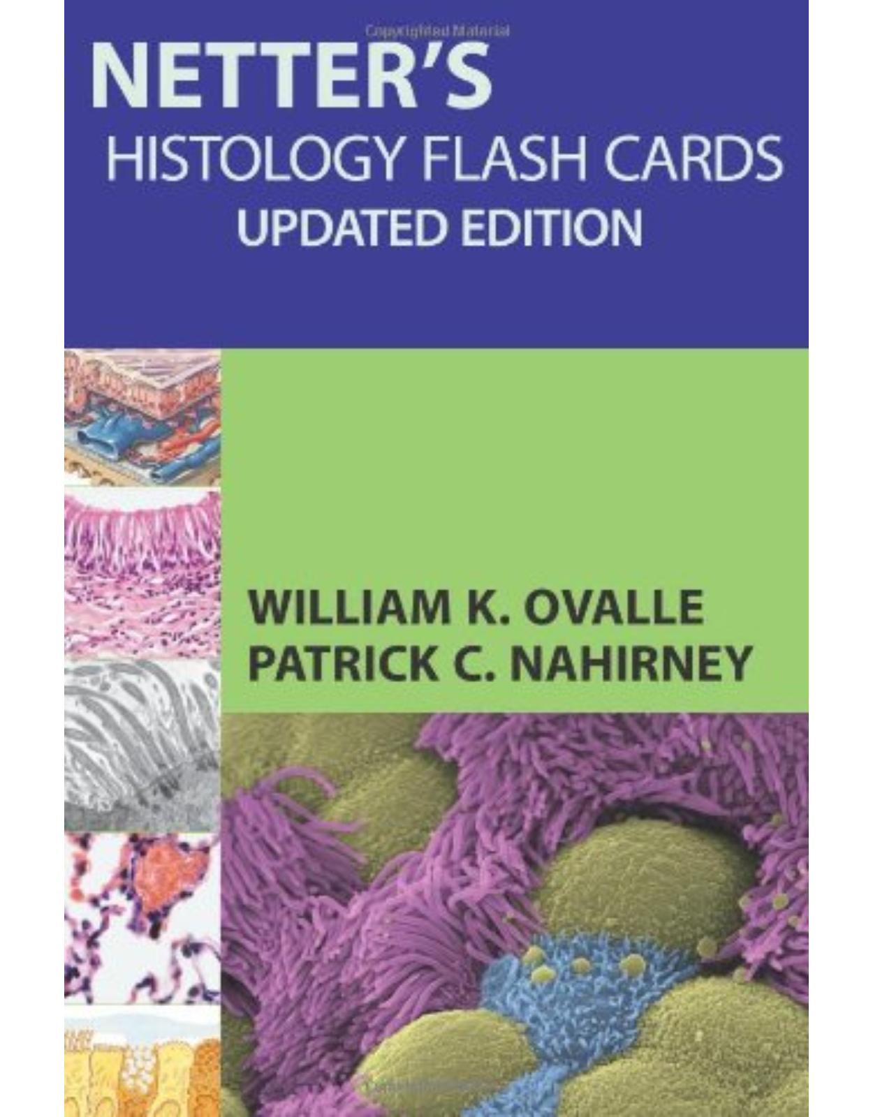 Netter's Histology Flash Cards, Updated Edition