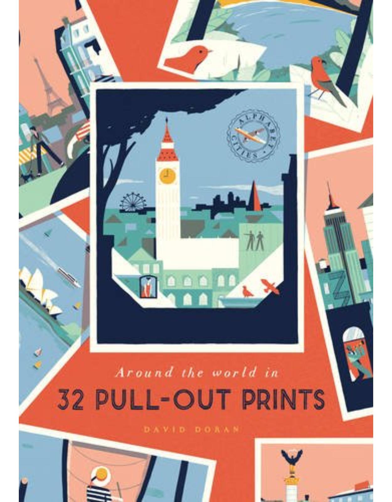 Alphabet Cities: Around the World in 32 Pull-out Prints