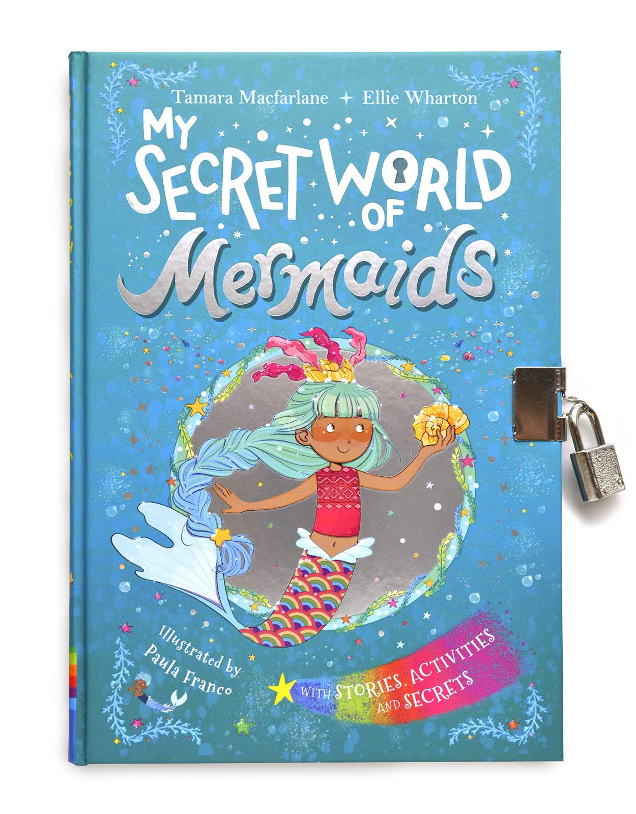 My Secret World of Mermaids: lockable story and activity book