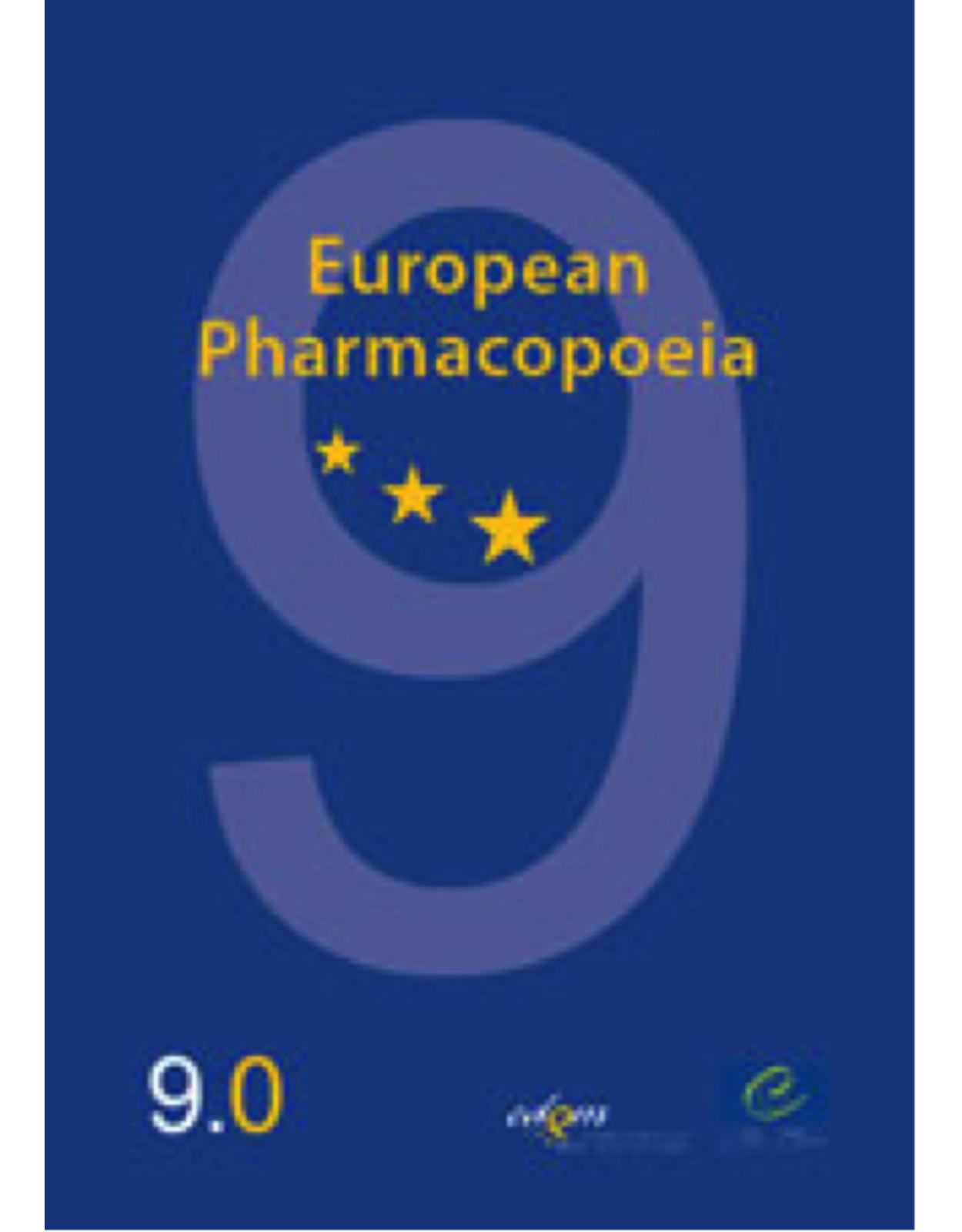    European Pharmacopoeia 9th edition - English Print
