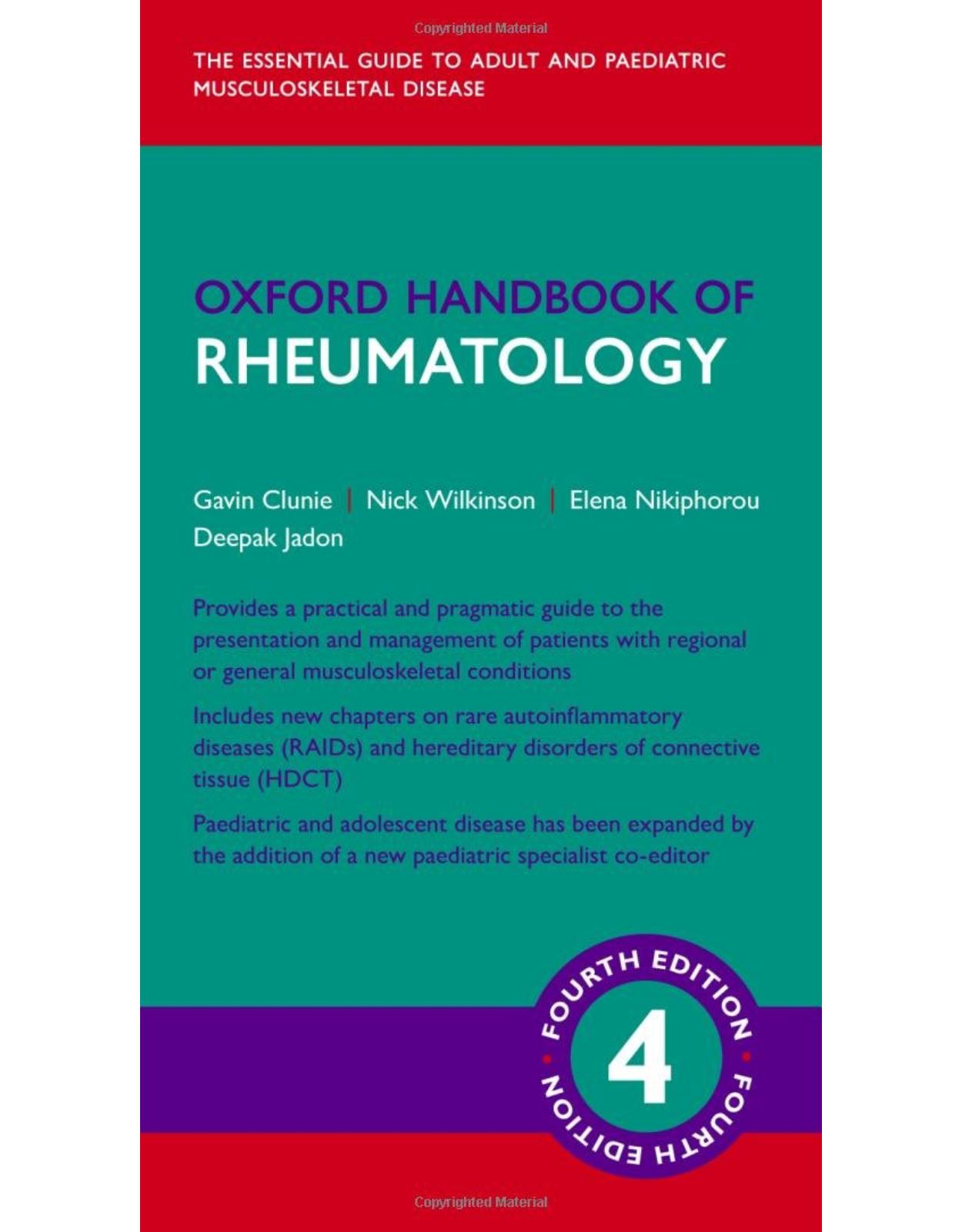 Oxford Handbook of Rheumatology