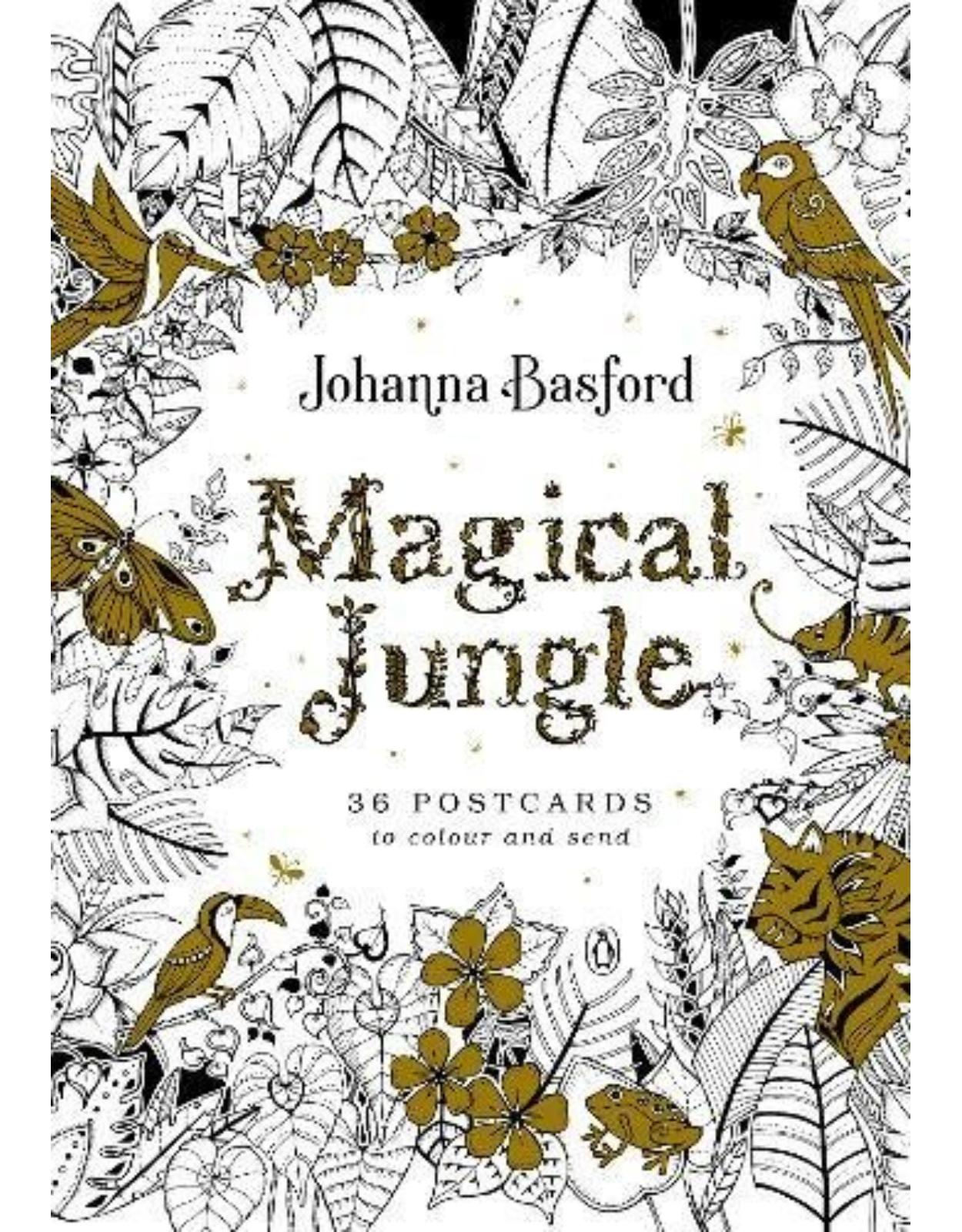 Magical Jungle: 36 Postcards to Colour and Send (Colouring)