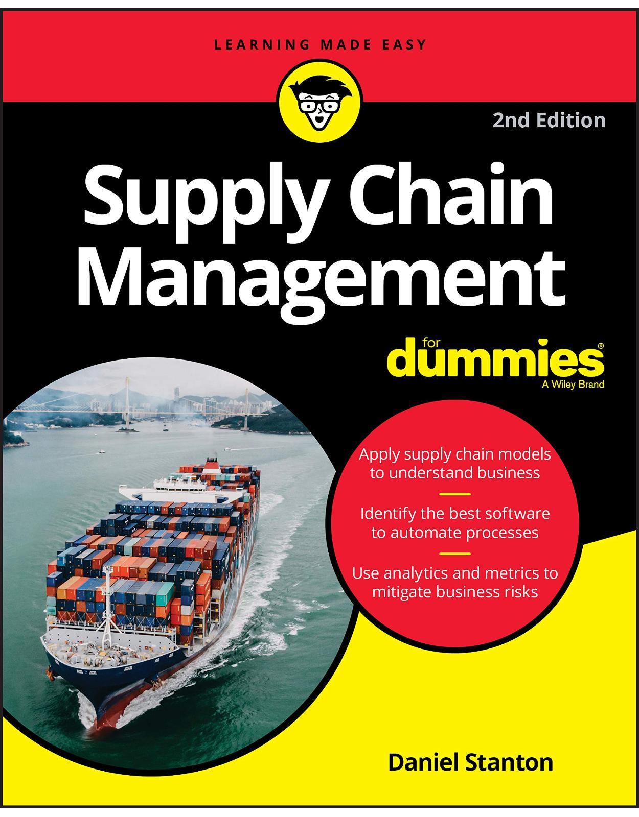 Supply Chain Management For Dummies 