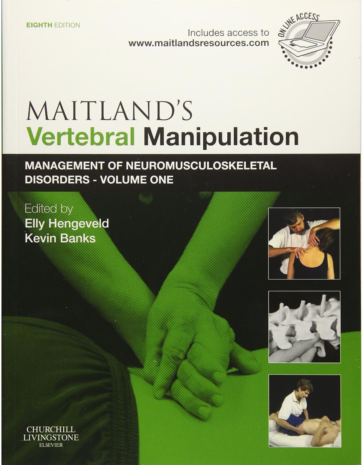 Maitland's Vertebral Manipulation: Management of Neuromusculoskeletal Disorders - Volume 1, 8e