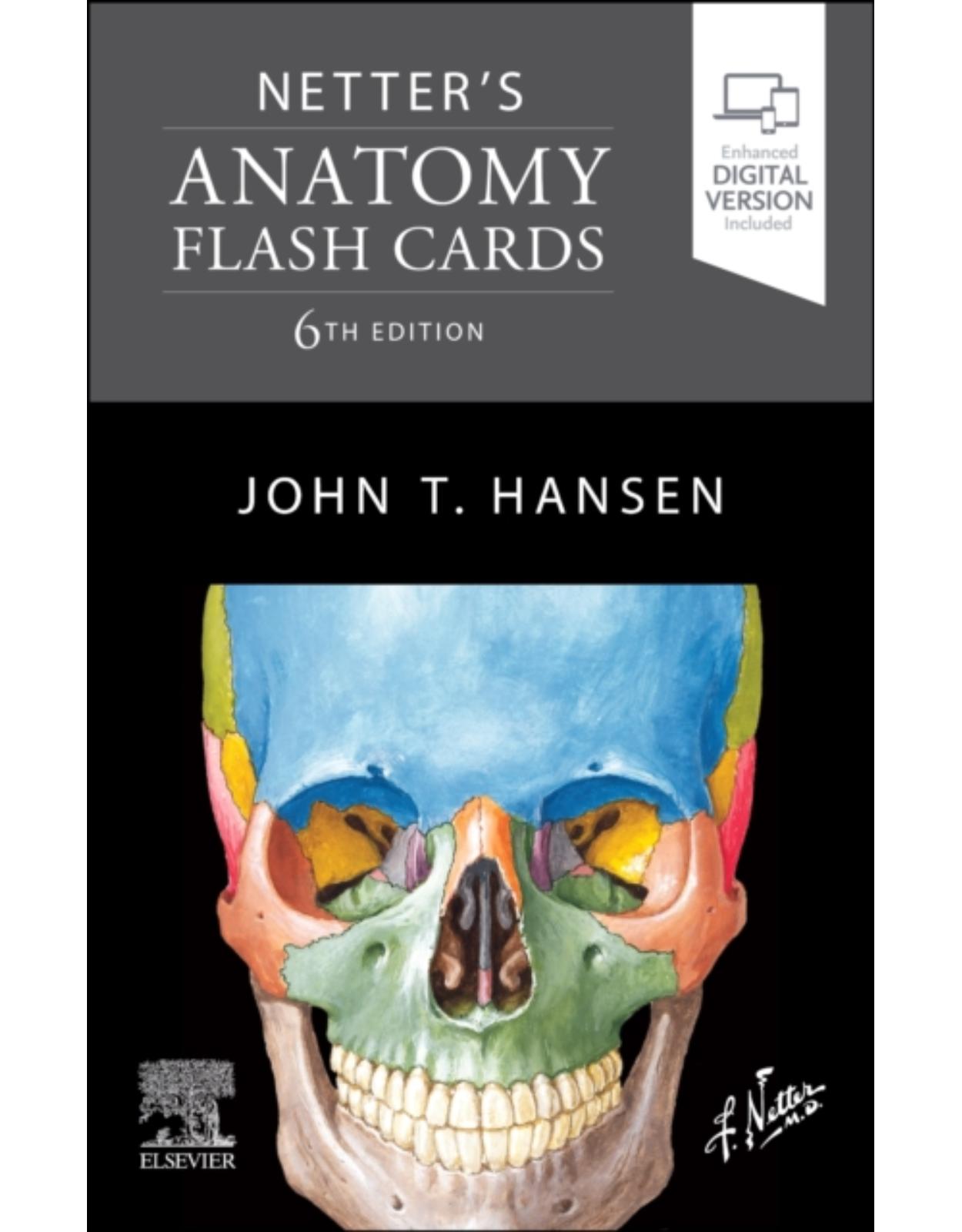 Netter’s Anatomy Flash Cards, 6th Edition