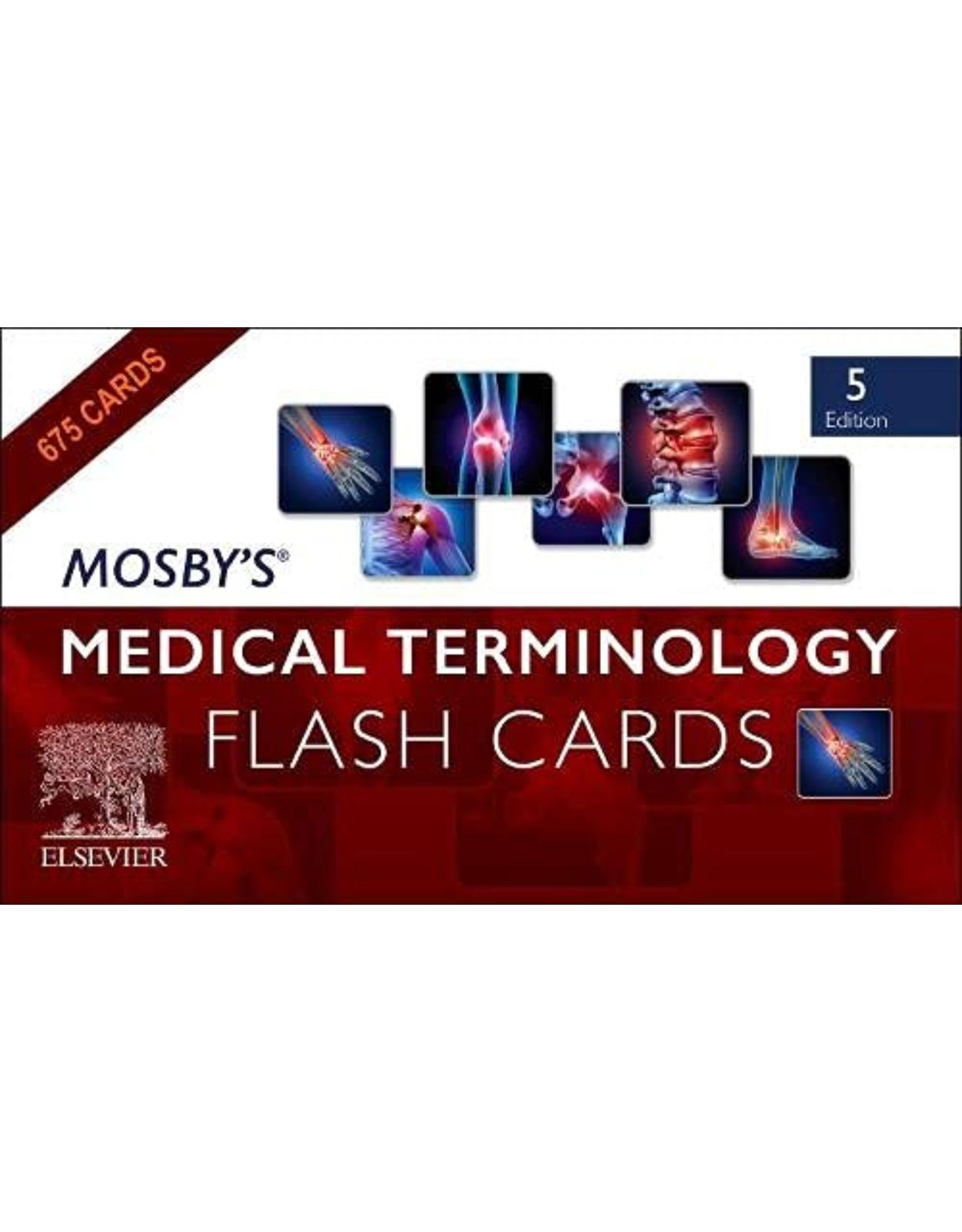 Mosby's® Medical Terminology Flash Cards