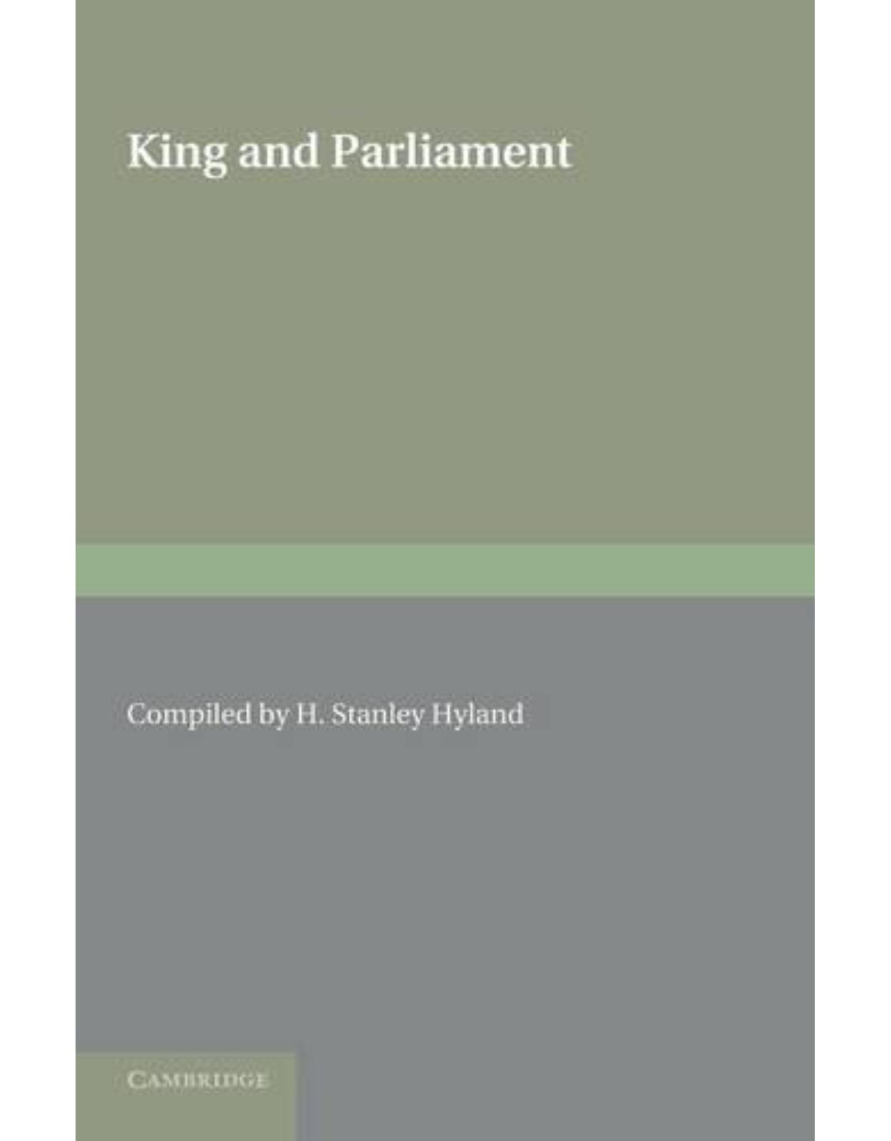 King and Parliament (National Book League Readers' Guides) 