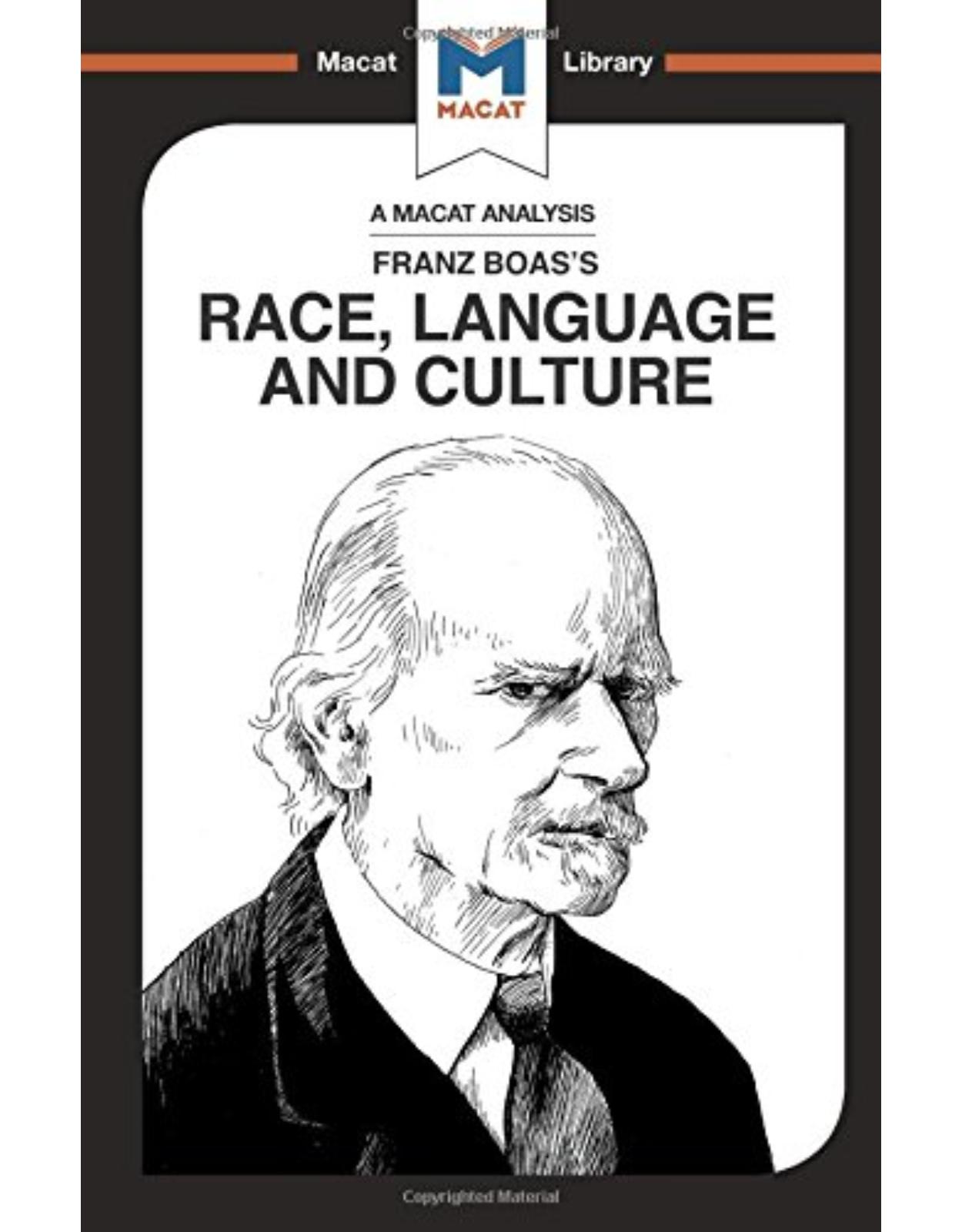 Race, Language and Culture (The Macat Library) 