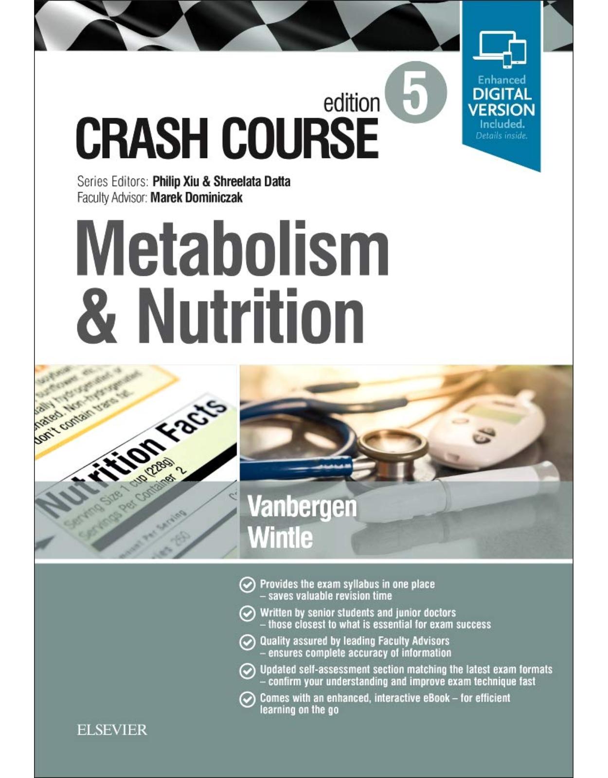 Crash Course: Metabolism and Nutrition, 5e