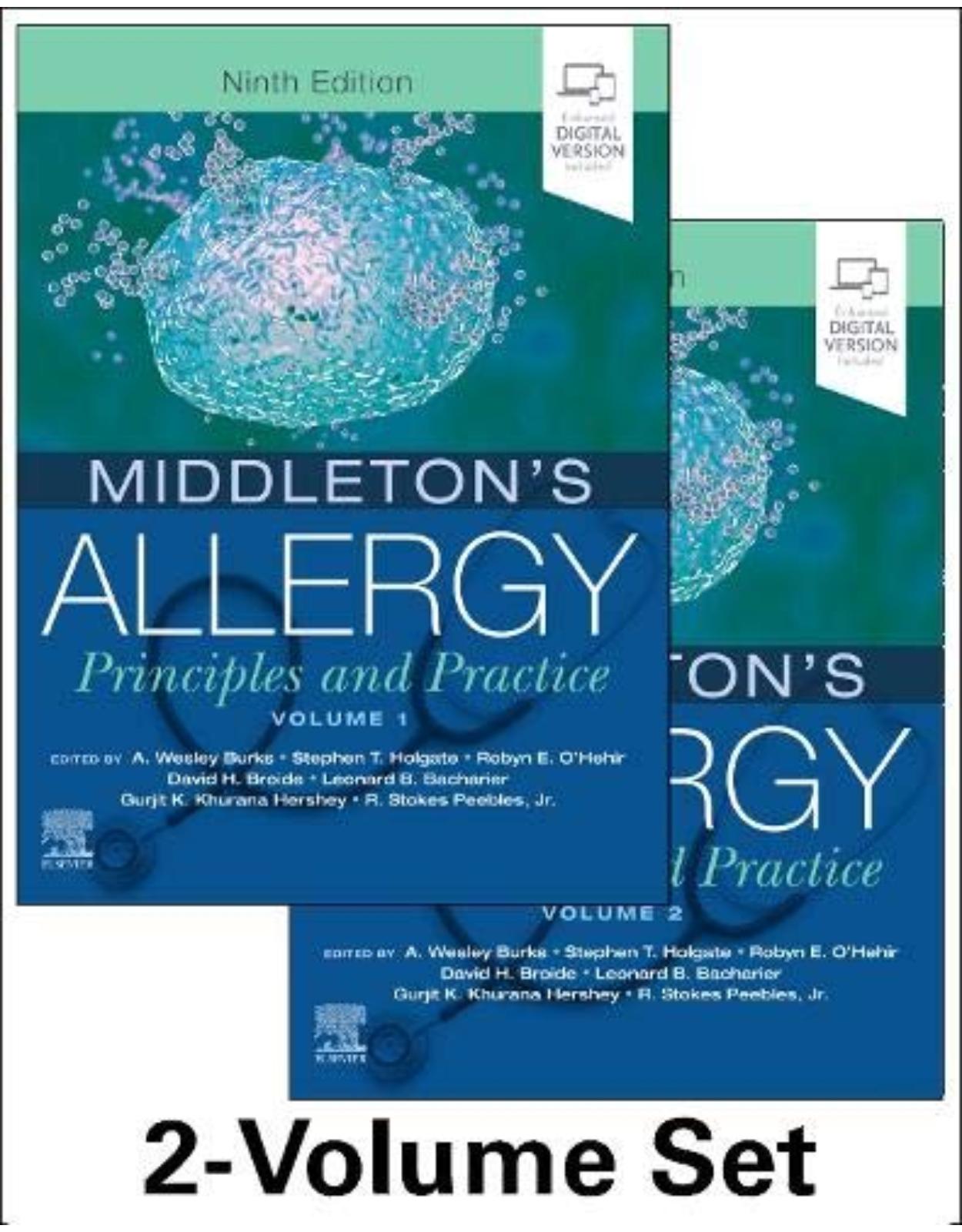 Middleton s Allergy 2-Volume Set, 9th Edition