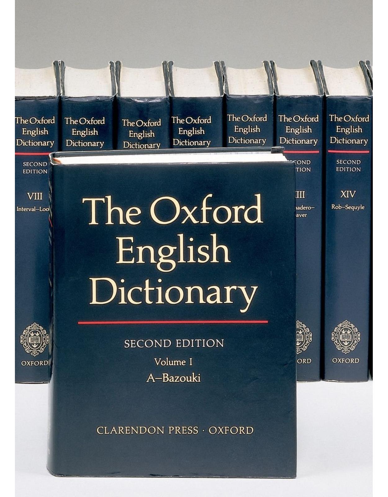 Oxford English Dictionary 20 vol.