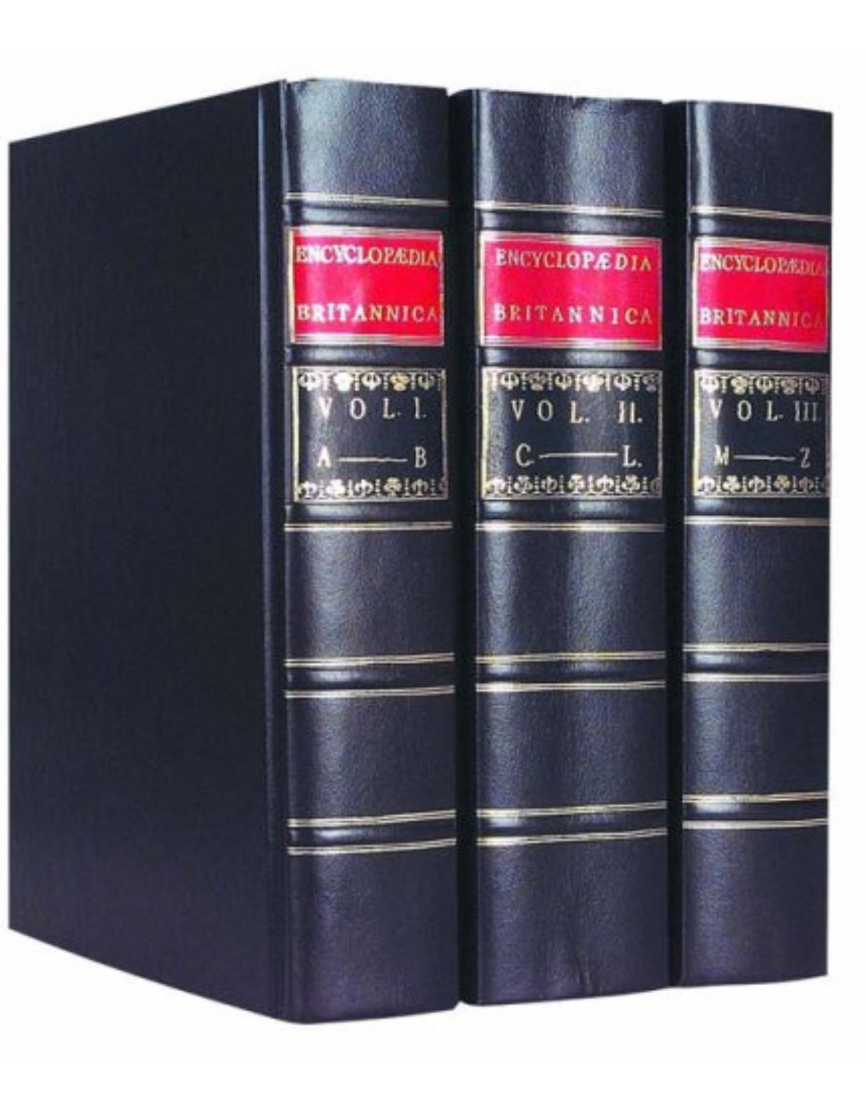 Britannica First Edition Replica Set (3 vol.)