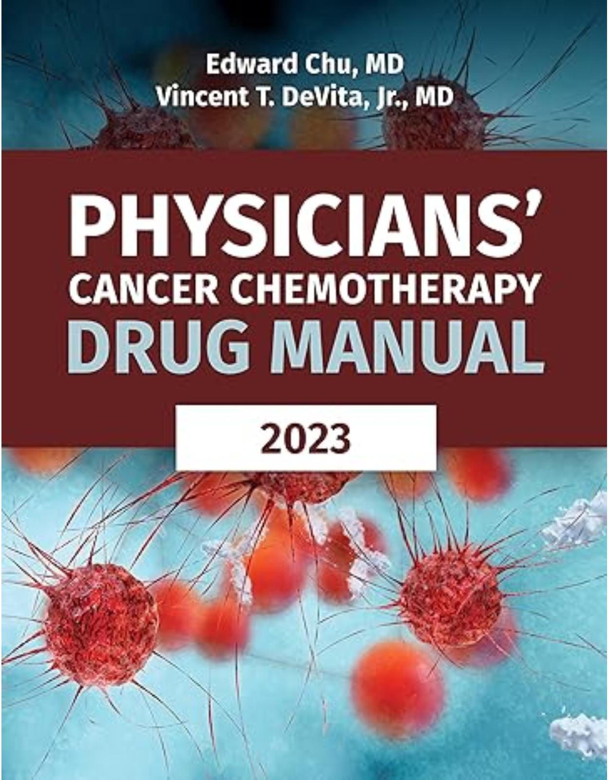 Physicians Cancer Chemotherapy Drug Manual 2023