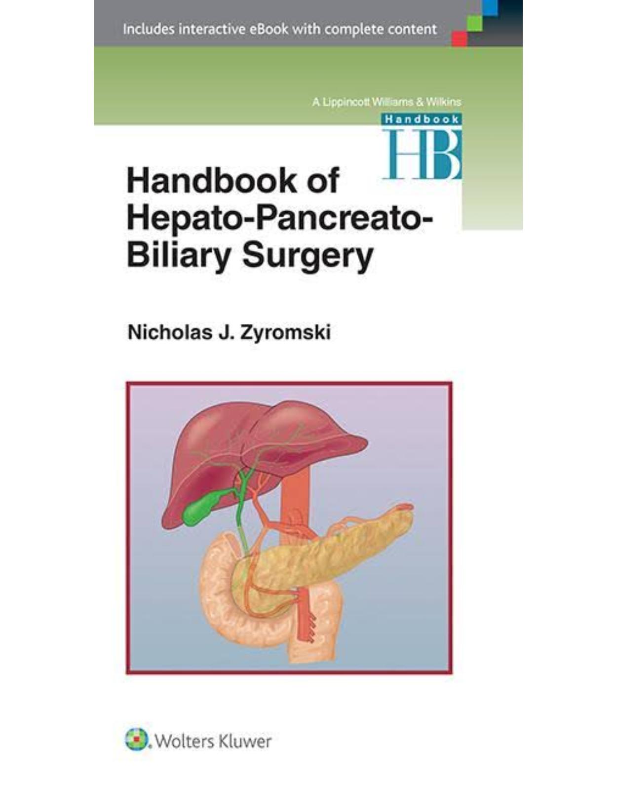 Handbook of Hepato-Pancreato-Biliary Surgery