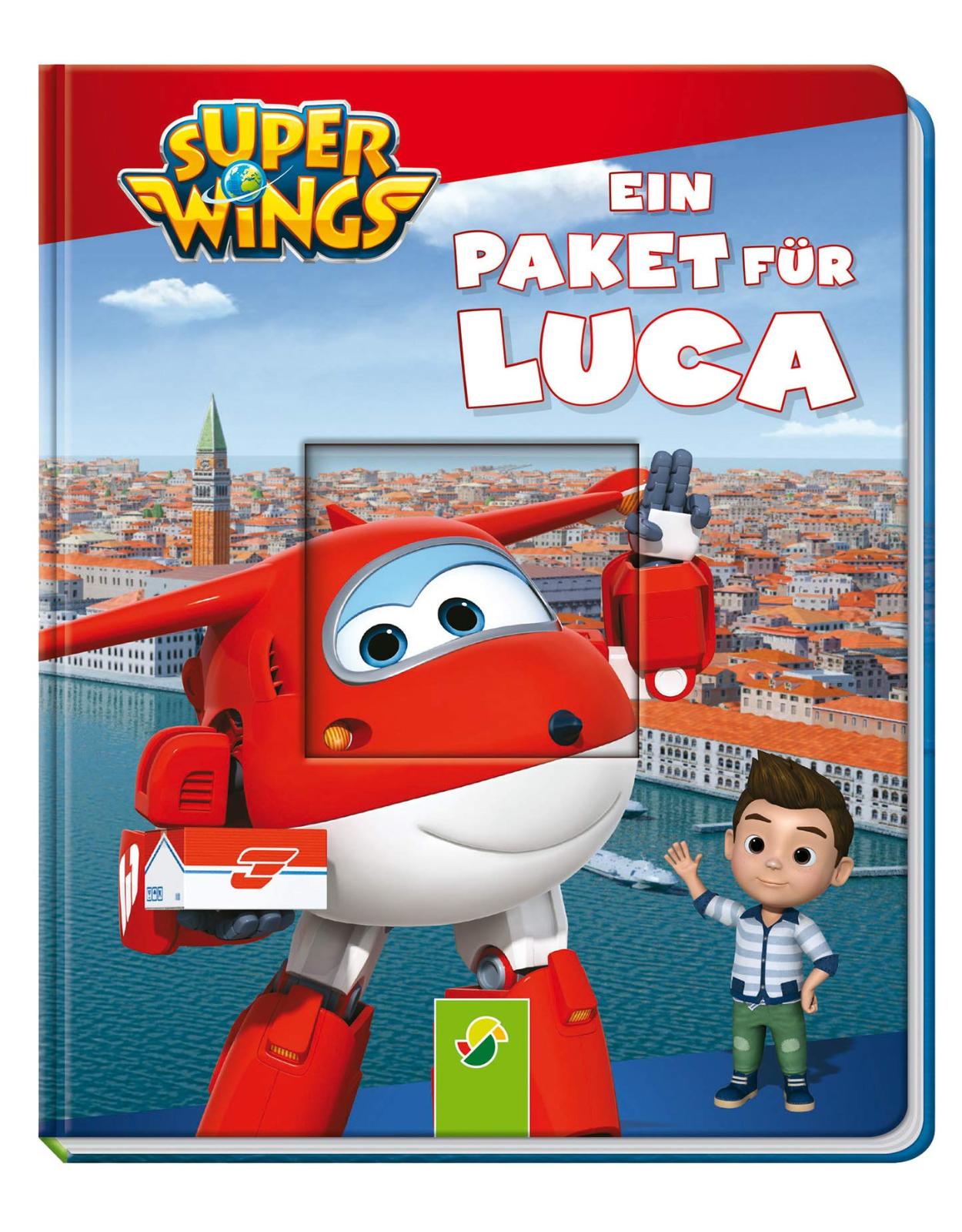 Super Wings Fensterbuch Luca