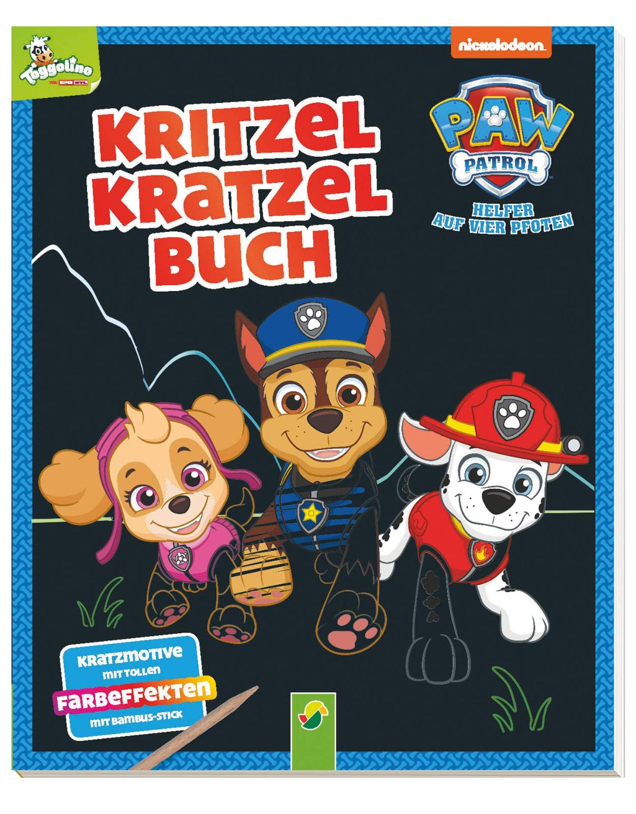 Paw Patrol - Kritzel-Kratzel-Buch