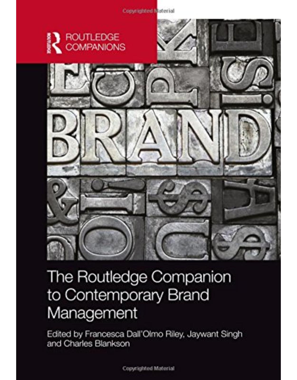 The Routledge Companion to Contemporary Brand Management