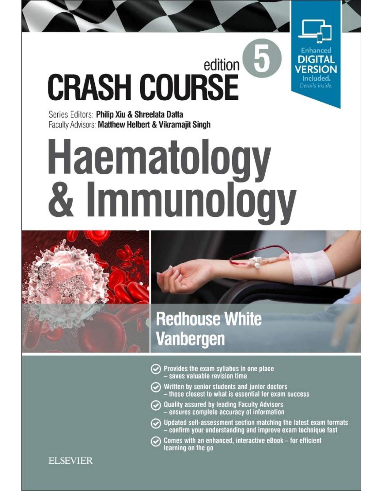 Crash Course Haematology and Immunology, 5th Edition