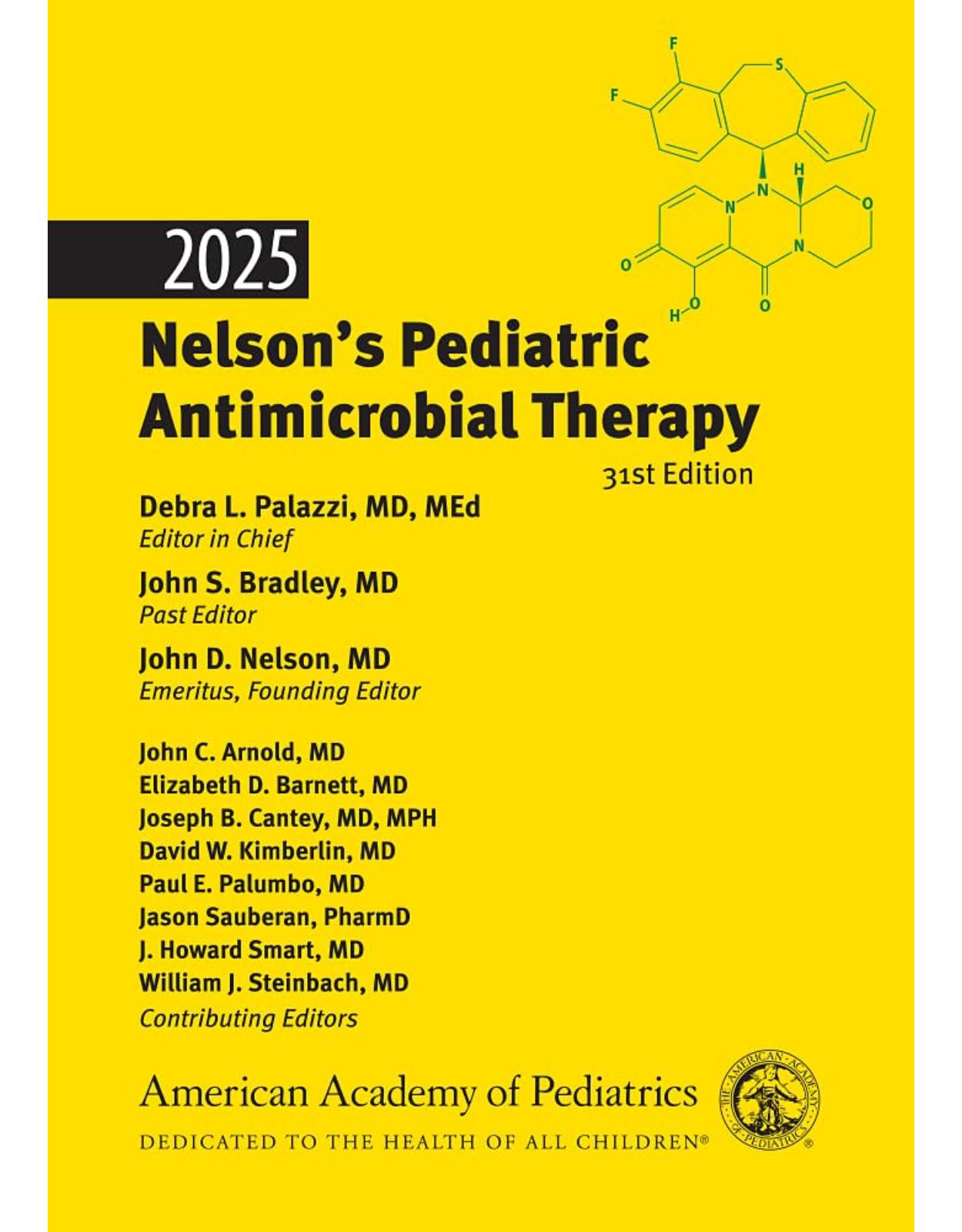 2025 Nelson Pediatric Antimicrobial Therapy 31st Edition