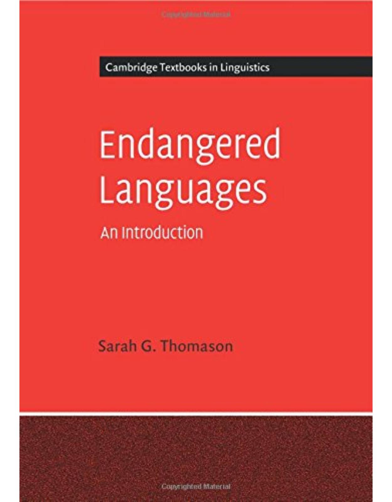 Endangered Languages: An Introduction (Cambridge Textbooks in Linguistics)