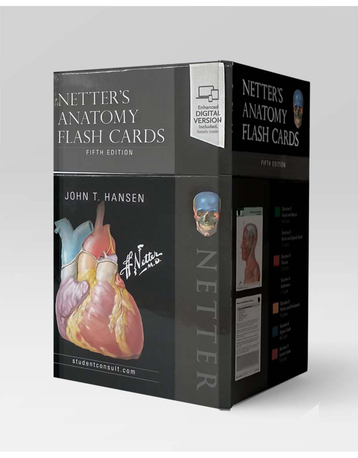 Netter s Anatomy Flash Cards, 5e (Netter Basic Science) 