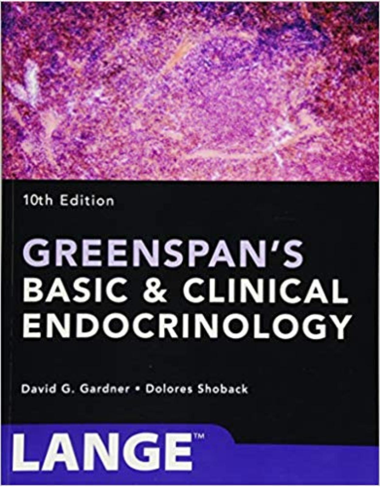 Greenspan's Basic and Clinical Endocrinology, Tenth Edition